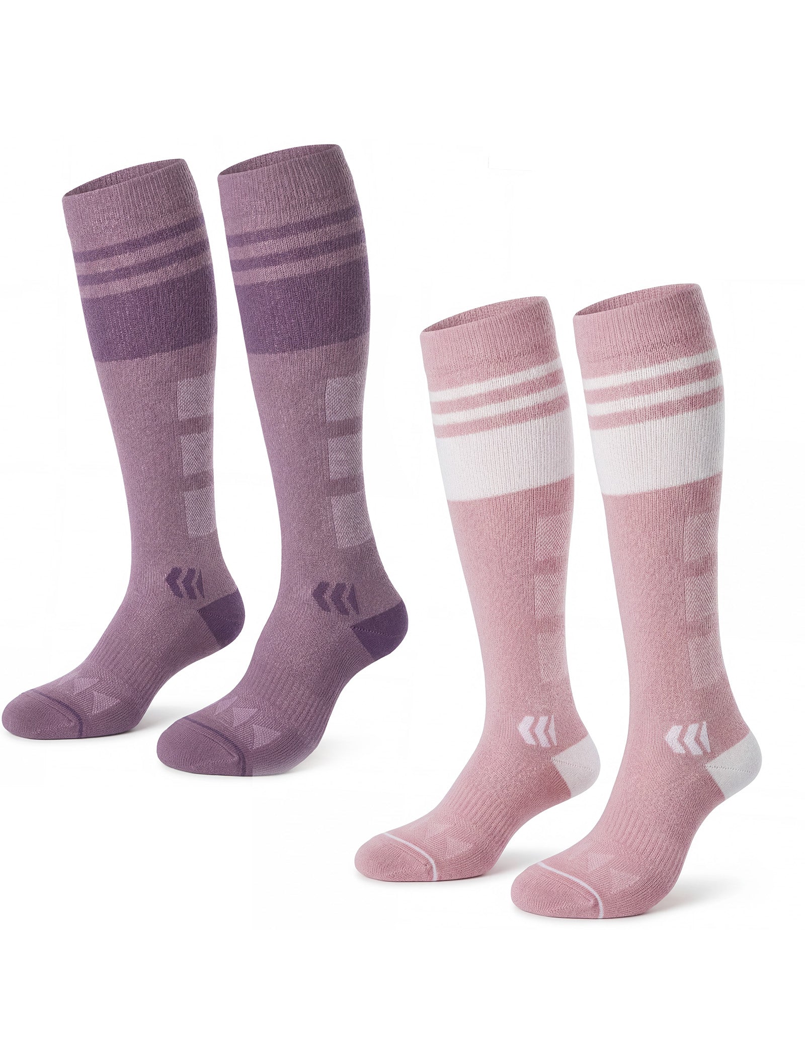 Momcozy Wide Calf Compression Socks 20-30mmHg for Sports 2 Pairs U968